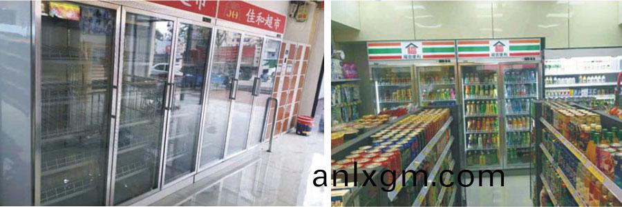 經濟(ji)欵(kuan)立(li)式無(wu)霜型(xing)風冷(leng)展示(shi)櫃(gui)